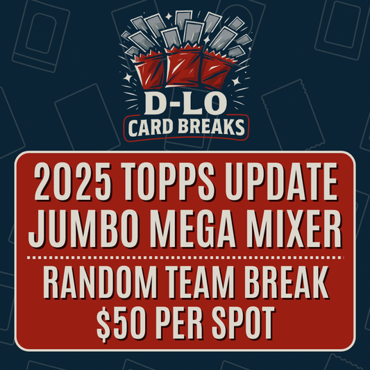 2025 Topps Update Jumbo Mega Mixer